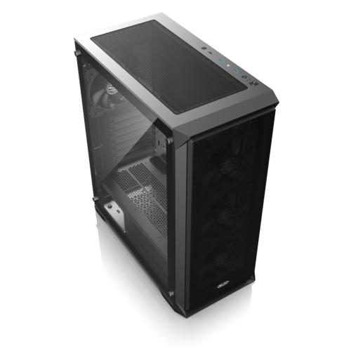 Корпус без блока питания/ Case Raijintek ARCADIA 41-MS4, Midi-Tower, TG, 1x120mm + 3x120mm ARGB, 2xUSB-A 3.0 + 1xUSB-C, ATX, mATX, mITX Black Корпус без блока питания/ Case Raijintek ARCADIA 41-MS4, Midi-Tower, TG, 1x120mm + 3x120mm ARGB, 2xUSB-A 3.0 + 1xUSB-C, ATX, mATX, mITX Black