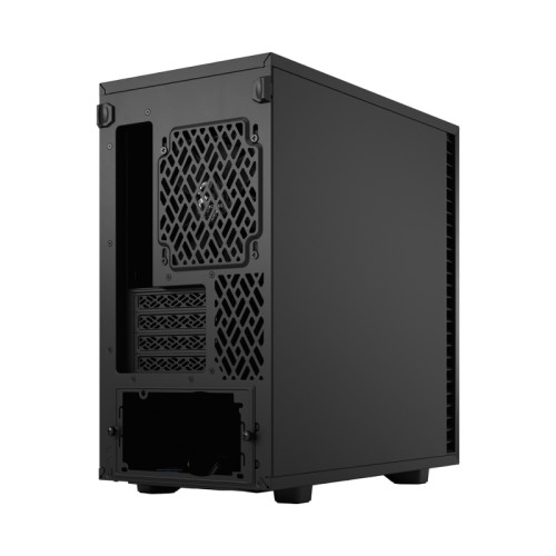 Корпус ПК без блока питания/ Case Fractal Design Define 7 Mini Solid, Mini-Tower, 1x120mm + 1x140mm, 2xUSB-A 2.0 + 2xUSB-A 3.0 + 1xUSB 3.2 Type-C mATX, mITX, mDTX Black