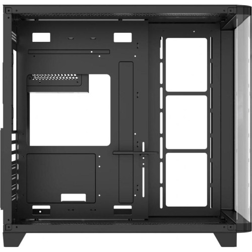 Корпус Formula Crystal U2 Floe черный без БП ATX 1xUSB2.0 1xUSB3.0 1xUSB3.1 audio bott PSU