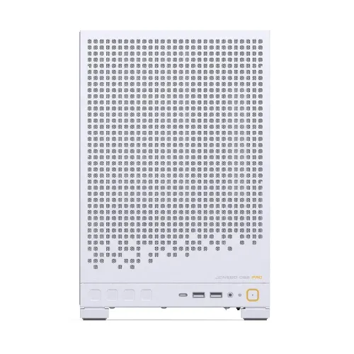 Корпус без блока питания/ Case JONSBO D32 PRO, Mini-Tower, TG, no fan, 2xUSB-A 3.2 + 1xUSB-C 3.2, mATX, mDTX, mITX White