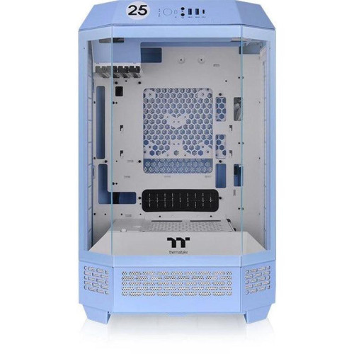 Корпус Thermaltake The Tower 300 Hydrangea голубой mATX 8x120mm 6x140mm 2xUSB3.0 audio bott PSU [CA-1Y4-00SFWN-00]
