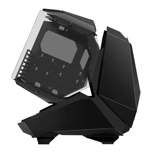 Корпус без блока питания/ Case JONSBO MOD-5, Full-Tower, TG, no fans, 2xUSB-A 3.0 + 1xUSB-C 3.2, ATX, mATX, mITX Black