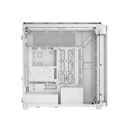Корпус без блока питания/ Case Corsair iCUE LINK 9000D Airflow, Full-Tower, TG, no fan, 4xUSB-A 3.2, 2xUSB 3.2 Type-C, SSI-EEB, E-ATX, ATX, mATX, mITX White