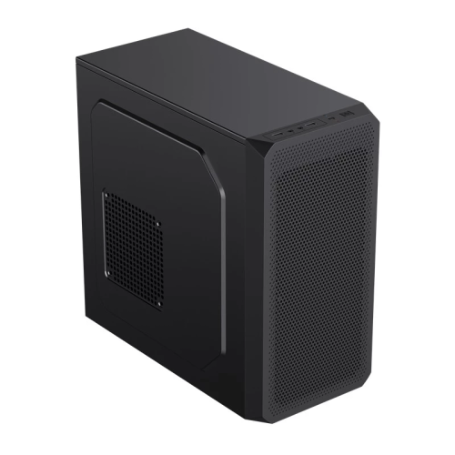 Корпус без блока питания/ Foxline FL-707-U32 mATX case, black, w/o PSU, w/2xUSB3.0, w/o FAN