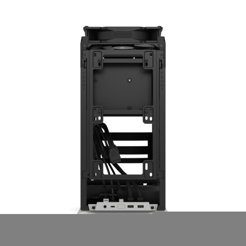 Корпус без блока питания/ Case Fractal Design Mood, Mini-Tower, 1x180mm, 2xUSB-A 3.0 + 1xUSB 3.2 Type-C, SFX PSU Support, mITX Light Gray