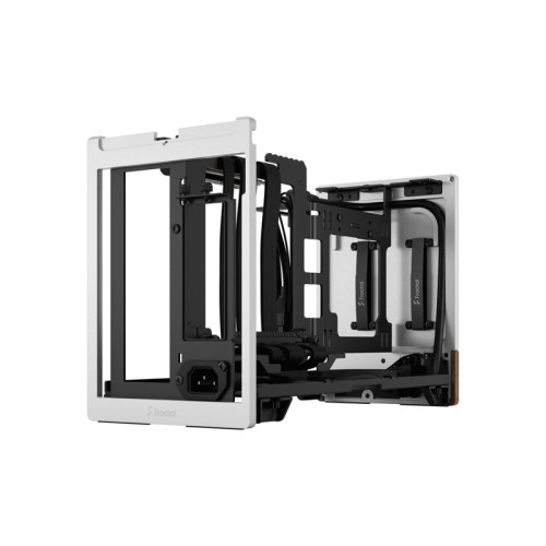 Корпус без блока питания/ Case Fractal Design Terra, Mini-Tower, no fans, 1xUSB-A 3.0 + 1xUSB 3.2 Type-C, SFX PSU Support, mITX Silver