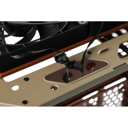Корпус Thermaltake The Tower 300 Gravel Send коричневый mATX 8x120mm 6x140mm 2xUSB3.0 audio bott PSU [CA-1Y4-00SGWN-00]