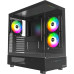 Корпус Montech XR черный ATX 3x120mm 2xUSB3.0 1xUSB3.1 audio bott PSU [XR BL]