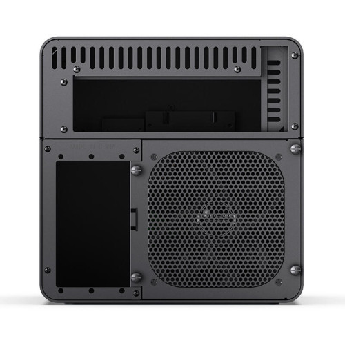 Корпус без блока питания/ Jonsbo N2 black, SFF, 1x120mm, mITX, 1*USB3.0, 1*USB 3.2 Gen2 Type-C, Audio+Mic