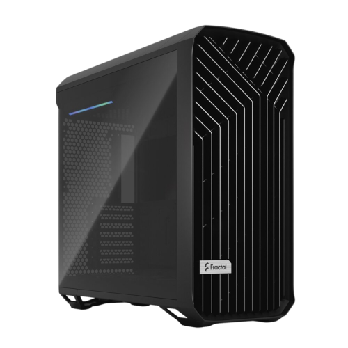 Корпус без блока питания/ Case Fractal Design Torrent TG Dark Tint, Full-Tower, 2x180mm + 3x140mm, 2xUSB-A 3.0 + 1xUSB 3.2 Type-C E-ATX, SSI-CEB, SSI-EEB, ATX, mATX, mITX Black