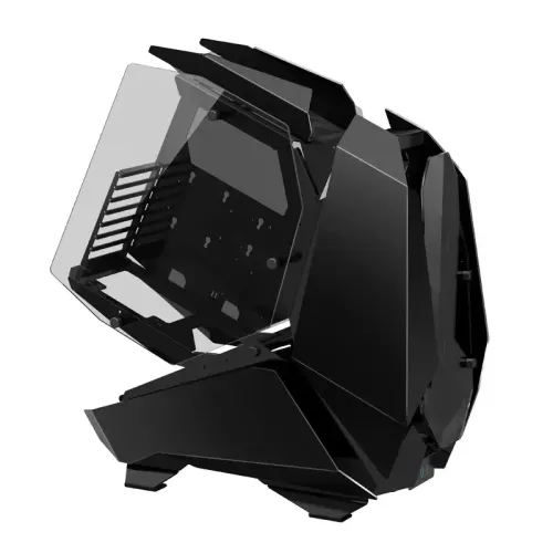 Корпус без блока питания/ Case JONSBO MOD-5, Full-Tower, TG, no fans, 2xUSB-A 3.0 + 1xUSB-C 3.2, ATX, mATX, mITX Black