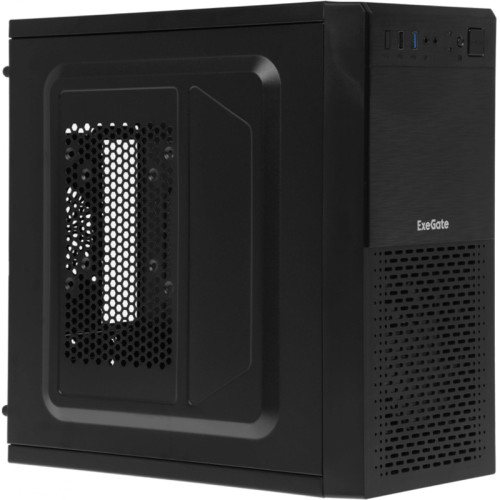 Корпус Exegate mEvo-7807 черный mATX 2x80mm 1x92mm 1x120mm 1xUSB2.0 1xUSB3.0 audio [EX292981RUS]