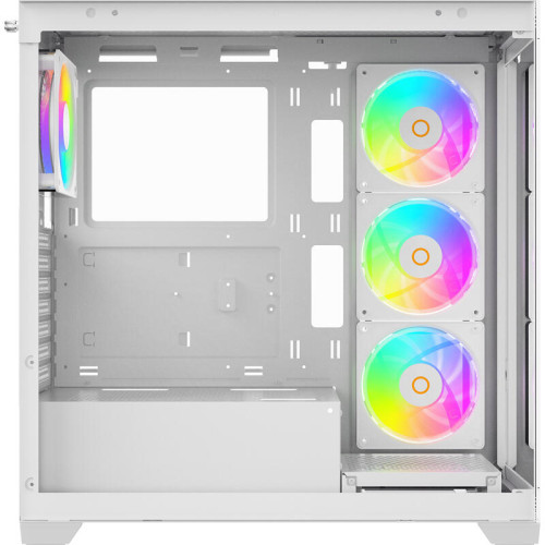 Корпус ПК без блока питания/ Case Ocypus Gamma C72 WH ARGB, Midi-Tower, TG, 4x120mm ARGB, 2xUSB-A 2.0 + 1xUSB-A 3.0, ATX, mATX, mITX White Корпус ПК без блока питания/ Case Ocypus Gamma C72 WH ARGB, Midi-Tower, TG, 4x120mm ARGB, 2xUSB-A 2.0 + 1xUSB-A 3.0, ATX, mATX, mITX White