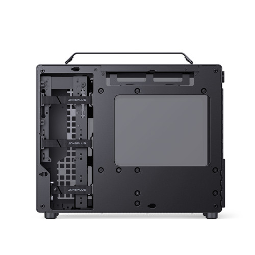 Корпус без блока питания/ Корпус JONSBO Jonsplus Z20 Black MATX без БП, боковая панель из закаленного стекла, mini-ITX, micro-ATX, черный