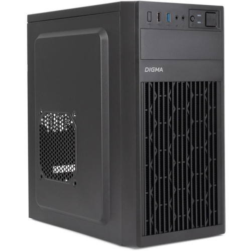 Корпус Digma DCC-MN302 черный mATX 1x80mm 2x120mm 1xUSB2.0 1xUSB3.0 audio [DCC-MN302]
