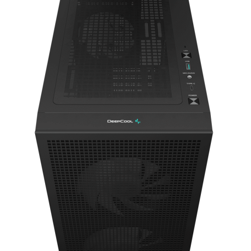 Корпус ПК без блока питания/ Deepcool Case CH360 Digital Black