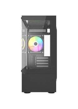 Корпус Accord ACC-285-02B черный без БП mATX 5x120mm 1xUSB2.0 1xUSB3.0 audio