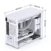 Корпус без блока питания/ Case JONSBO D31 MESH SCREEN, Mini-Tower, TG, no fans, 1xUSB-A 3.0 + 1xUSB-C 3.2, mATX, mDTX, mITX White