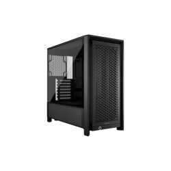 Корпус без блока питания/ Case Corsair Frame 4000D, Midi-Tower, TG, no fan, 2xUSB-A 3.2, 1xUSB 3.2 Type-C, E-ATX, ATX, mATX, mITX Black