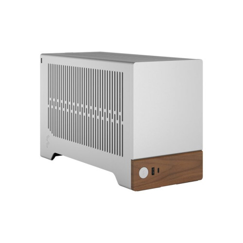 Корпус без блока питания/ Case Fractal Design Terra, Mini-Tower, no fans, 1xUSB-A 3.0 + 1xUSB 3.2 Type-C, SFX PSU Support, mITX Silver