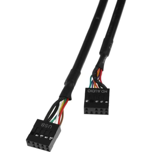 Корпус EVELK с блоком питания 300Вт/ Case Foxline EV-1046-TFX300S mATX SFF, w/PSU TFX 300W, w/2xUSB2.0+2xUSB3.0, w/1xcombo audio, black, w/pwr cord, w/ 8cm FAN, logo EVELK