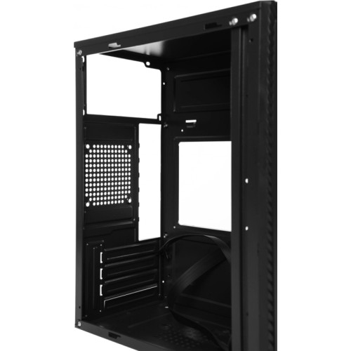 Корпус Accord Entry ACC-2053B черный mATX 1x80mm 1x120mm 2xUSB2.0 audio [ACC-2053B]
