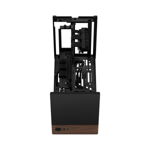 Корпус без блока питания/ Case Fractal Design Terra, Mini-Tower, no fans, 1xUSB-A 3.0 + 1xUSB 3.2 Type-C, SFX PSU Support, mITX Graphite
