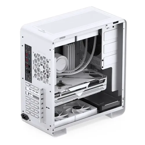Корпус без блока питания/ Case JONSBO U4 PRO MESH, Midi-Tower, no fan, 1xUSB-A 3.2 + 1xUSB-C 3.2, ATX, mATX, mITX White