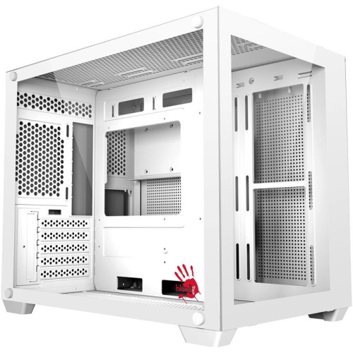 Корпус Bloody BD-CC108 белый без БП mATX 9x120mm 2xUSB3.0 audio bott PSU