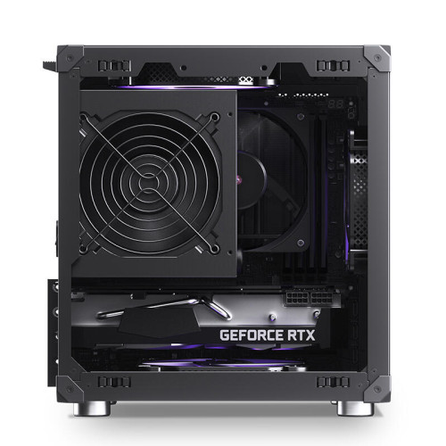 Корпус без блока питания/ Корпус JONSBO C6 Black MATX без БП, mini-ITX, micro-ATX, черный
