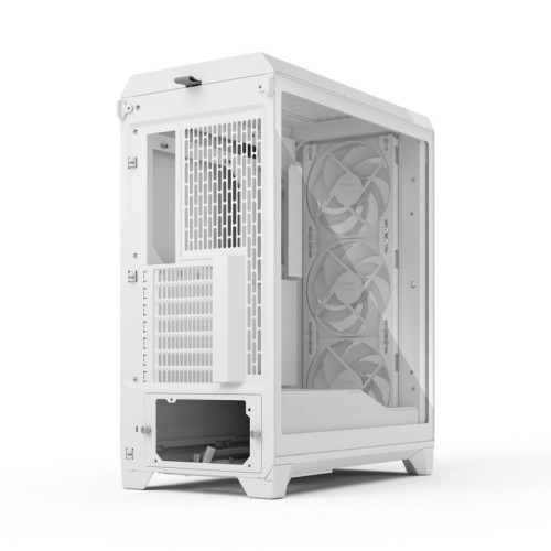 Корпус ПК без блока питания/ Case Fractal Design Meshify 3 TG Clear Tint, Midi-Tower, 3x140mm, 2xUSB-A 3.2 + 1xUSB 3.2 Type-C E-ATX, ATX, mATX, mITX, White