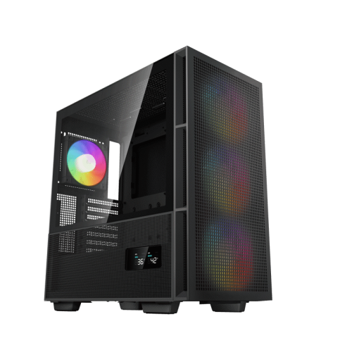 Корпус ПК без блока питания/ Deepcool Case CH560 Digital Black