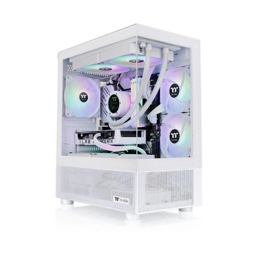Корпус Thermaltake View 170 TG ARGB белый mATX 5x120mm 2x140mm 1x200mm 2xUSB3.0 audio bott PSU [CA-1Z4-00M6WN-00]