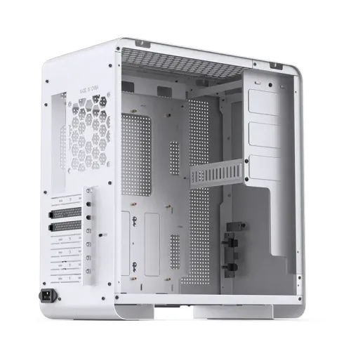 Корпус без блока питания/ Case JONSBO U4 PRO MESH, Midi-Tower, no fan, 1xUSB-A 3.2 + 1xUSB-C 3.2, ATX, mATX, mITX White