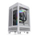 Корпус Thermaltake The Tower 100 Snow белый miniITX 1x120mm 3x140mm 2xUSB3.0 audio bott PSU [CA-1R3-00S6WN-00]