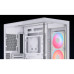 Корпус без блока питания/ Case Corsair 3500X LX-R RGB iCUE LINK, Midi-Tower, TG, 3x120mm ARGB, 2xUSB-A 3.2, 1xUSB 3.2 Type-C, E-ATX, ATX, mATX, mITX White