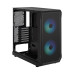 Корпус ПК без блока питания/ Fractal Focus 2 RGB, Black, Mi