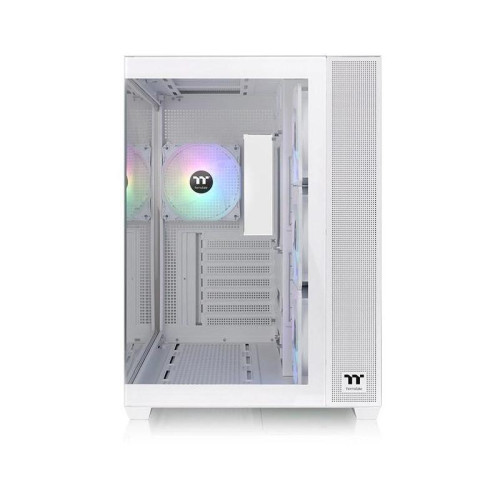 Корпус Thermaltake View 380 TG ARGB Snow белый ATX 6x120mm 2x140mm 1x200mm 2xUSB3.0 audio bott PSU [CA-1Z2-00M6WN-00]
