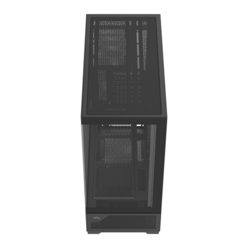 Корпус ПК без блока питания/ Case SAMA V43E Black, Midi-Tower, TG, no fans, 2xUSB 3.0 + 1xUSB 3.2 Type-C, ATX, mATX, mITX Black