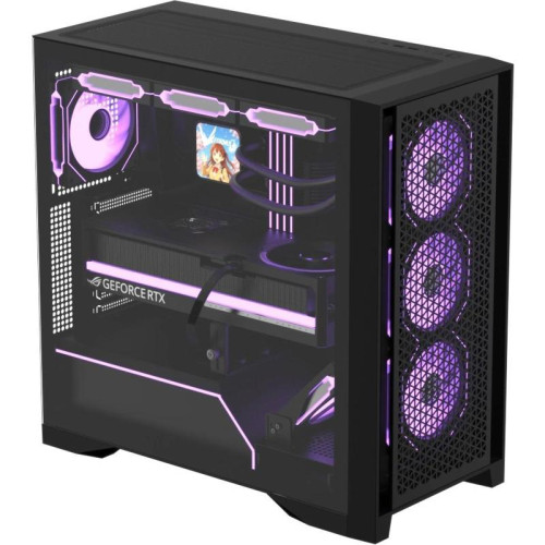 Корпус Formula Air Power G8 черный без БП ATX 2xUSB3.0 1xUSB3.1 audio bott PSU