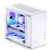 Корпус без блока питания/ Case JONSBO U4 Mini, Mini-Tower, TG, no fan, 1xUSB-A 3.0 + 1xUSB-C 3.2, mATX, mITX White