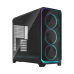 Корпус ПК без блока питания/ Case Fractal Design Meshify 3 XL Ambience Pro RGB TG Light Tint, Full-Tower, 3x140mm ARGB, 2xUSB-A 3.2 + 1xUSB 3.2 Type-C SSI-EEB, SSI-CEB, E-ATX, ATX, mATX, mITX, Black