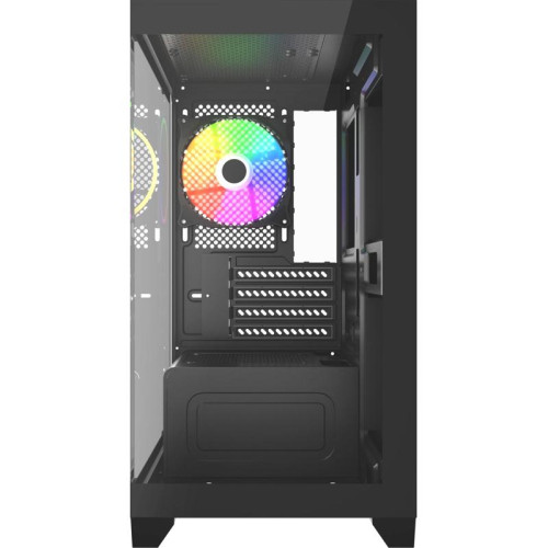 Корпус Accord ACC-350-02B черный без БП mATX 7x120mm 1xUSB2.0 1xUSB3.0 audio bott PSU