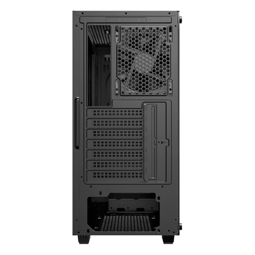 Компьютерный корпус, без блока питания ATX/ Gamemax Fortress TG ATX case, black, w/o PSU, w/1xUSB3.0+1xUSB2.0, w/2x12cm black silent front fans (GMX-WFBK-BK), w/1x 12cm black silent rear fan (GMXWFBK-BK)