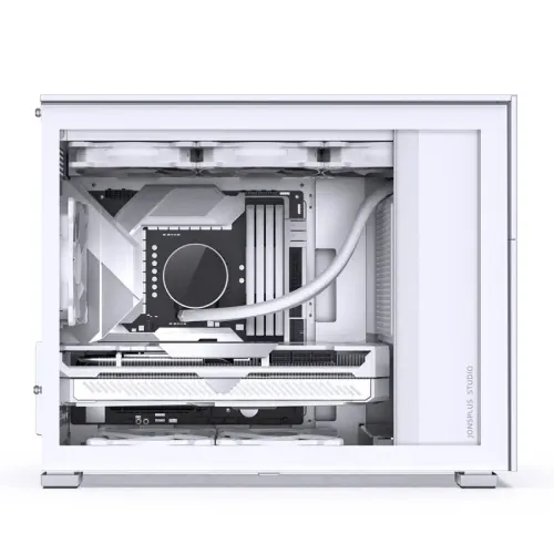 Корпус без блока питания/ Case JONSBO D31 MESH SCREEN, Mini-Tower, TG, no fans, 1xUSB-A 3.0 + 1xUSB-C 3.2, mATX, mDTX, mITX White