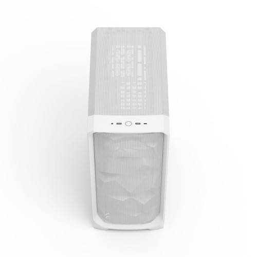 Корпус ПК без блока питания/ Case Fractal Design Meshify 3 TG Clear Tint, Midi-Tower, 3x140mm, 2xUSB-A 3.2 + 1xUSB 3.2 Type-C E-ATX, ATX, mATX, mITX, White