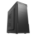Корпус с блоком питания 450Вт./ Case Forza ATX, 450W, 1xUSB2.0+1xUSB3.0, Black, w/o FAN, 8 cm fan PSU, power cord