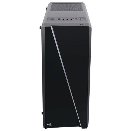 Корпус Aerocool Cylon черный ATX 5x120mm 2xUSB2.0 1xUSB3.0 audio CardReader bott PSU [CYLON BK]