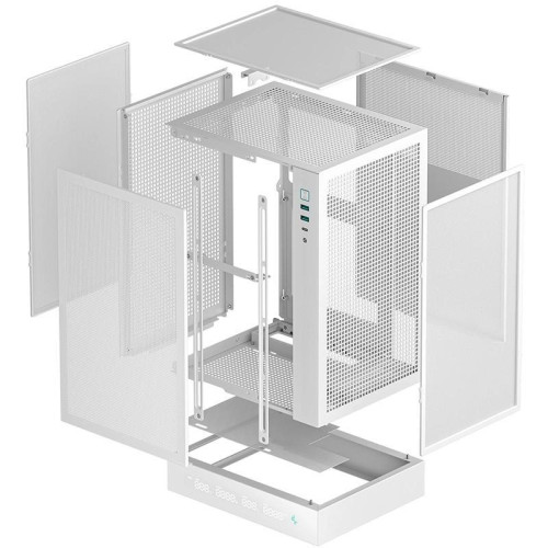 Корпус Deepcool CH170 DIGITAL белый mATX 1x120mm 1xUSB2.0 1xUSB3.0 audio bott PSU [R-CH170-WHNPI0D-G-1]