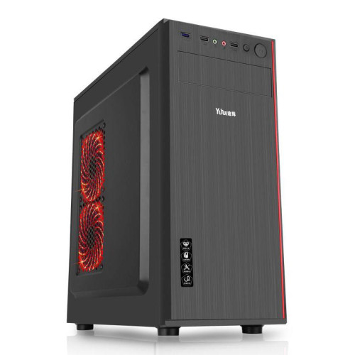 Корпус Accord JP-II черный ATX 6x120mm 2xUSB2.0 1xUSB3.0 audio [ACC-JP-II]